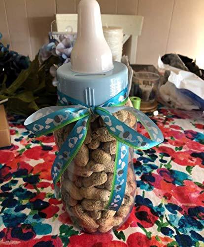 imageAmscan Blue Baby Plastic Bottle Bank 1112quot x 425quot 1 Count Perfect for Baby Showers ampamp Gender Reveal CelebrationsBlue