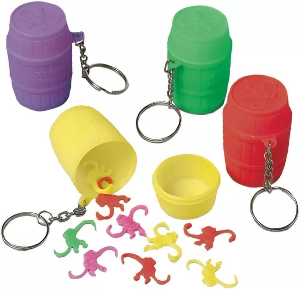 imageAssorted Colors Monkey Game Plastic Keychain  2quot x 15quot Pack Of 1  Perfect For Kids Parties Favors ampamp Collection  72 Pcs