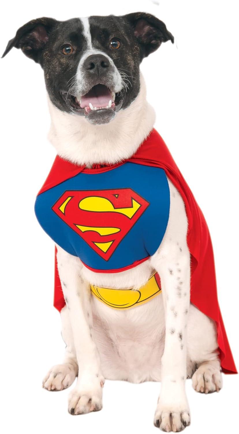 imageDC Comics Superheroes Superman Pet Costume for For Dogs or Cats by Rubies SmallSmall