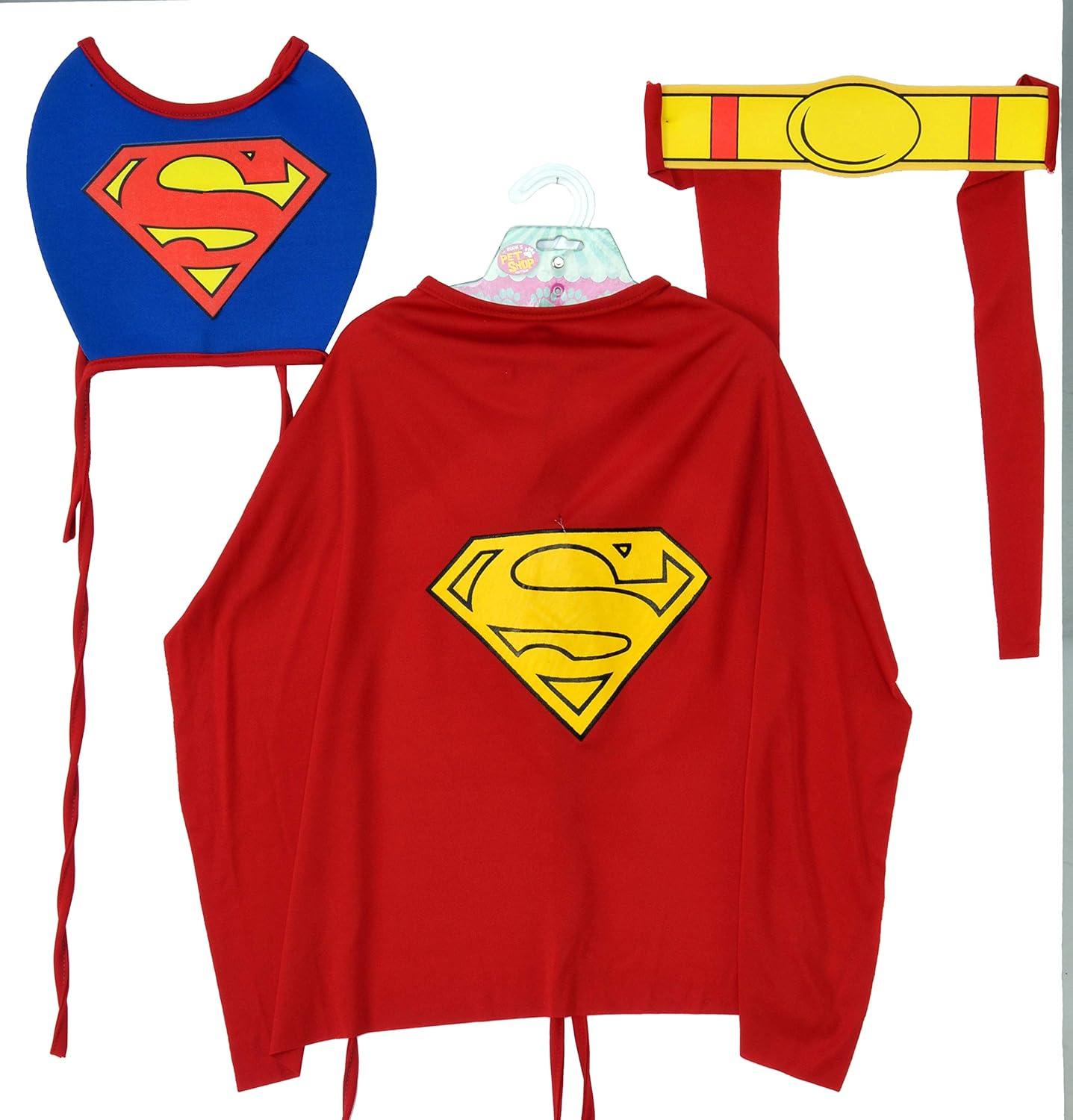 imageDC Comics Superheroes Superman Pet Costume for For Dogs or Cats by Rubies SmallSmall