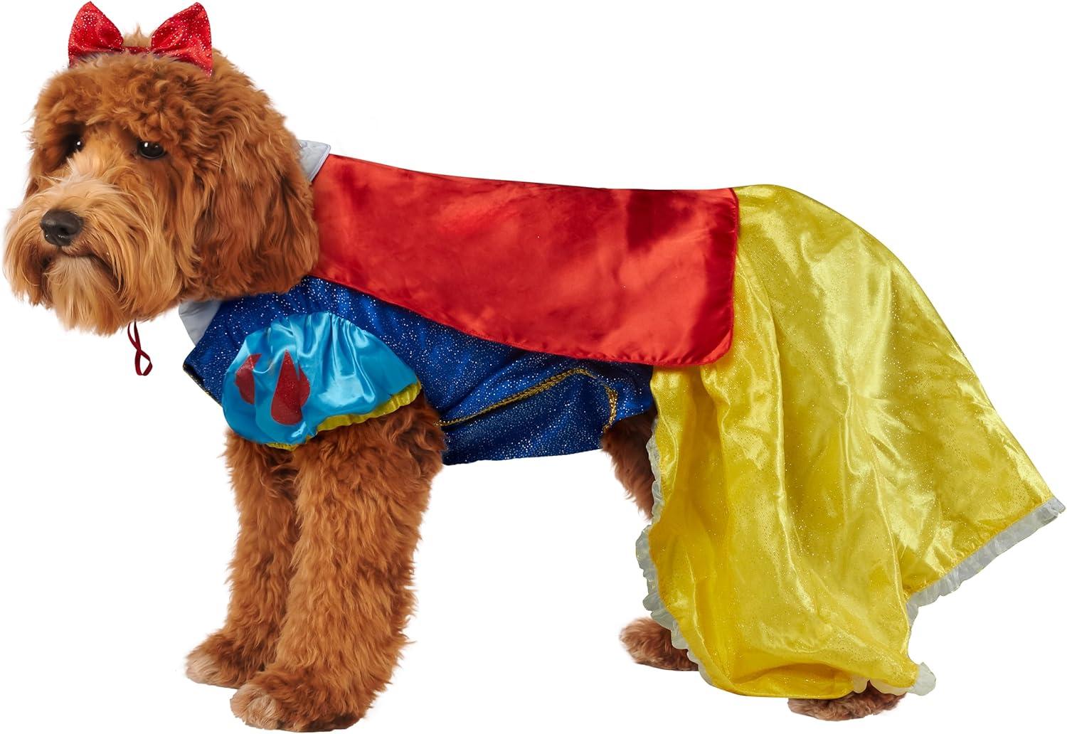 imageDisney Princesses Snow White Pet Costume for For Dogs or Cats by Rubies SmallSnow White