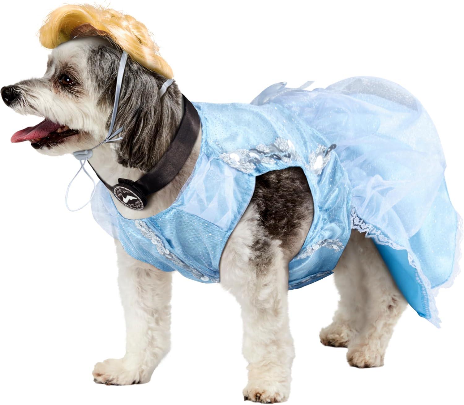imageDisney Princesses Snow White Pet Costume for For Dogs or Cats by Rubies Smallmulticolored