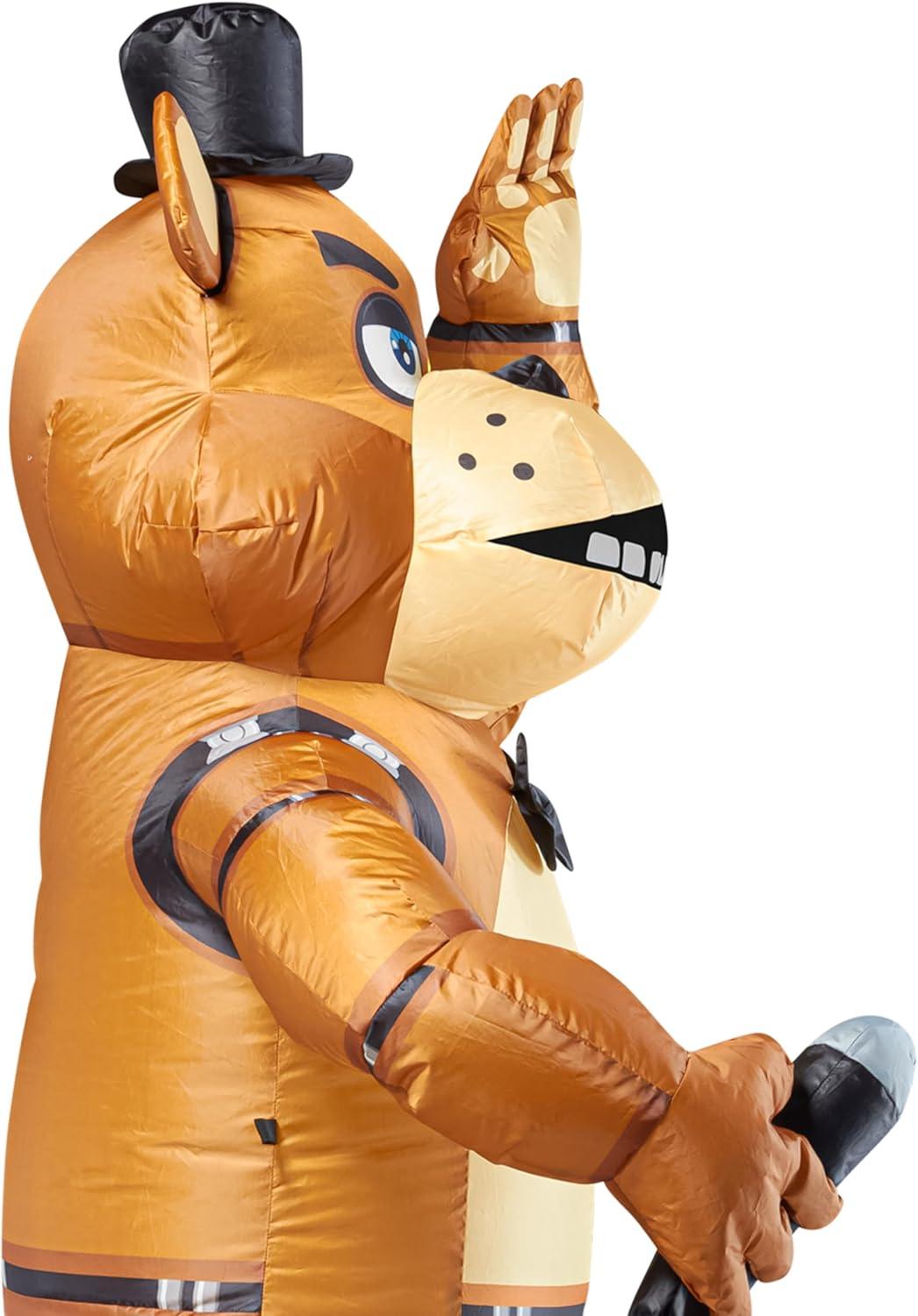 imageFive Nights at Freddys Freddy Fazbear Lawn Inflatable by Rubies 6 feet