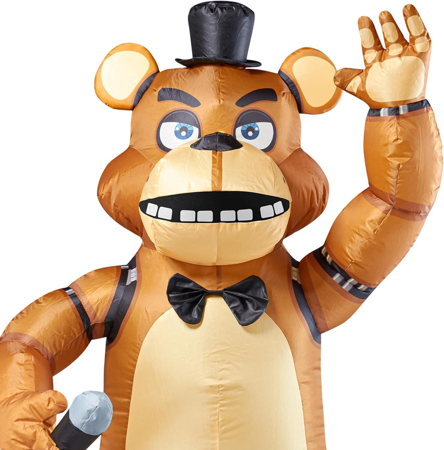 imageFive Nights at Freddys Freddy Fazbear Lawn Inflatable by Rubies 6 feet