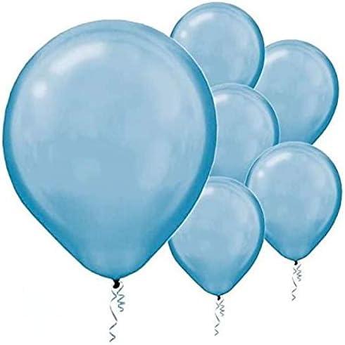 imageGold Pearlized Latex Balloons 12quot Pack Of 100 Stunning ampamp LongLasting For Parties Events ampamp CelebrationsPowder Blue