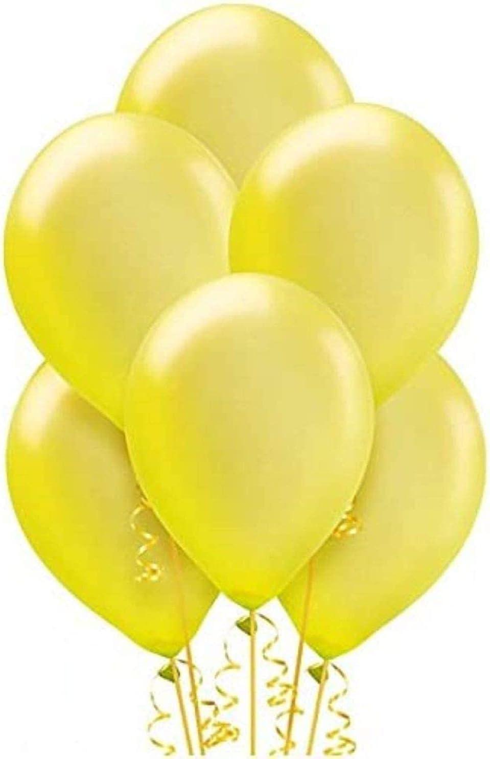 imageGold Pearlized Latex Balloons 12quot Pack Of 100 Stunning ampamp LongLasting For Parties Events ampamp CelebrationsYellow Sunshine
