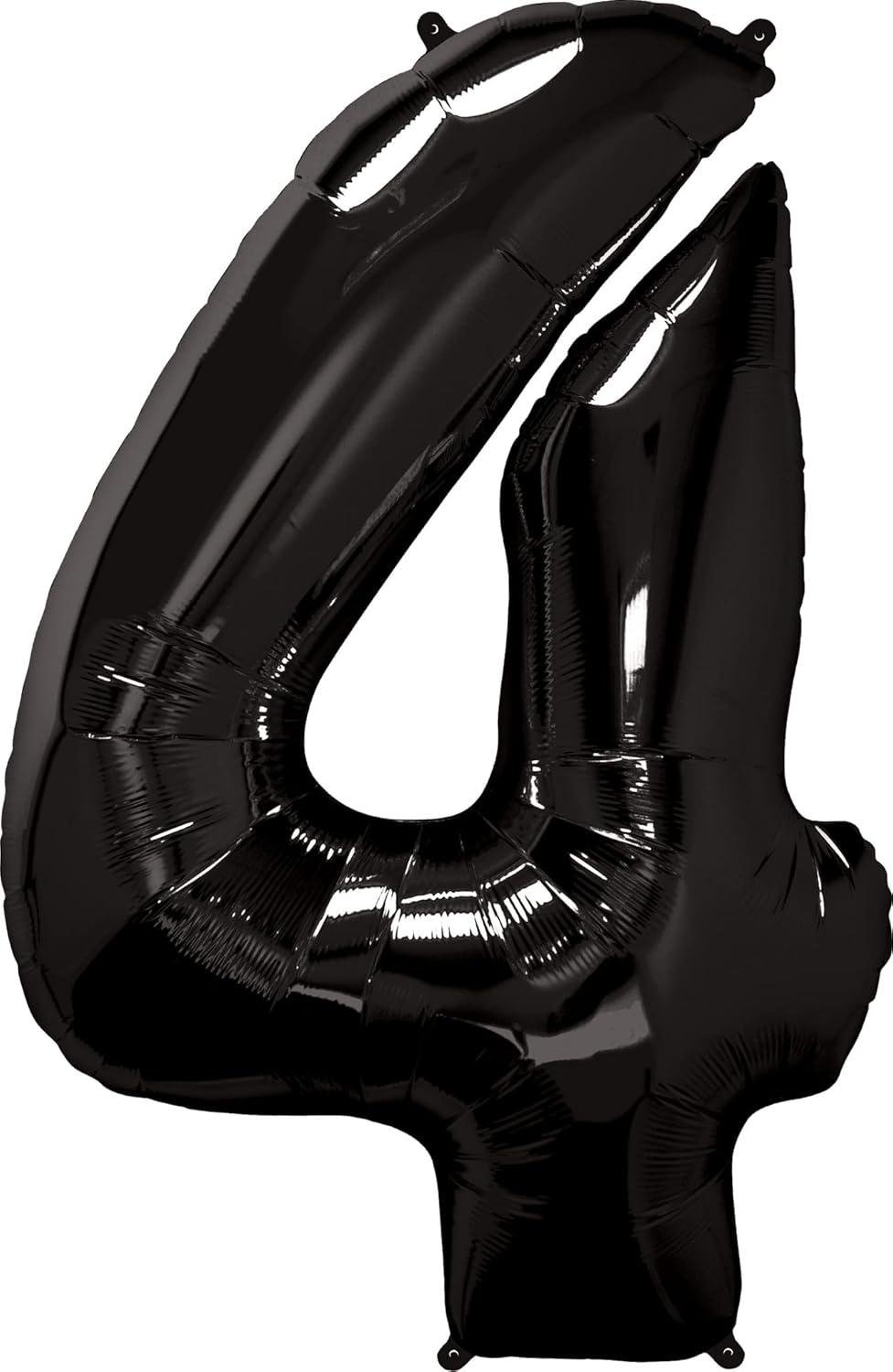 imageQUALATEX 34quot NUMBER EIGHT SAPPHIRE BLUE BALLOONBlack