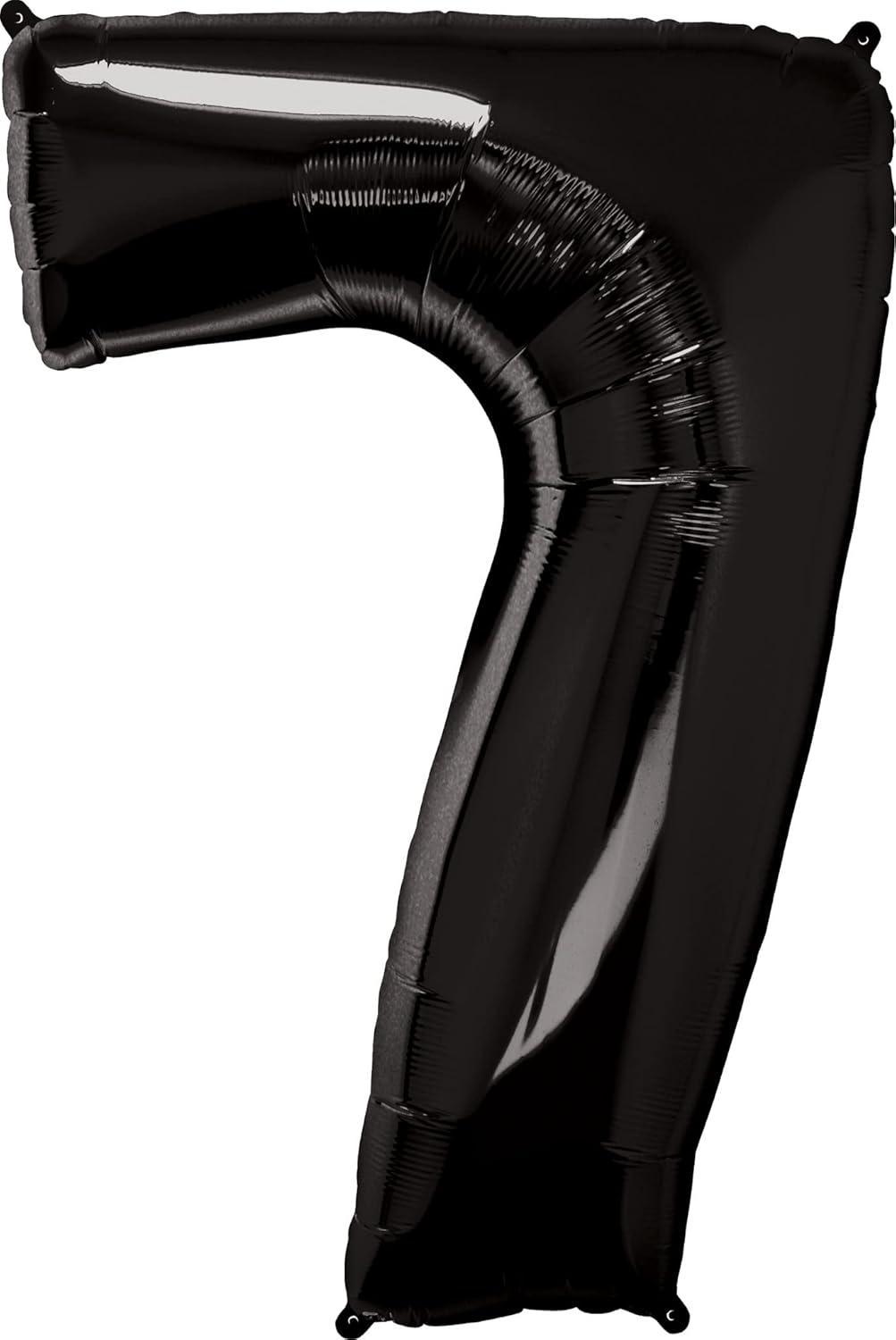 imageQUALATEX 34quot NUMBER EIGHT SAPPHIRE BLUE BALLOONBlack