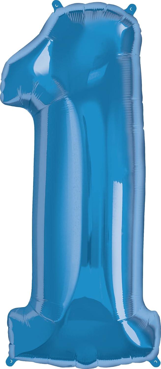 imageQUALATEX 34quot NUMBER EIGHT SAPPHIRE BLUE BALLOONBlue