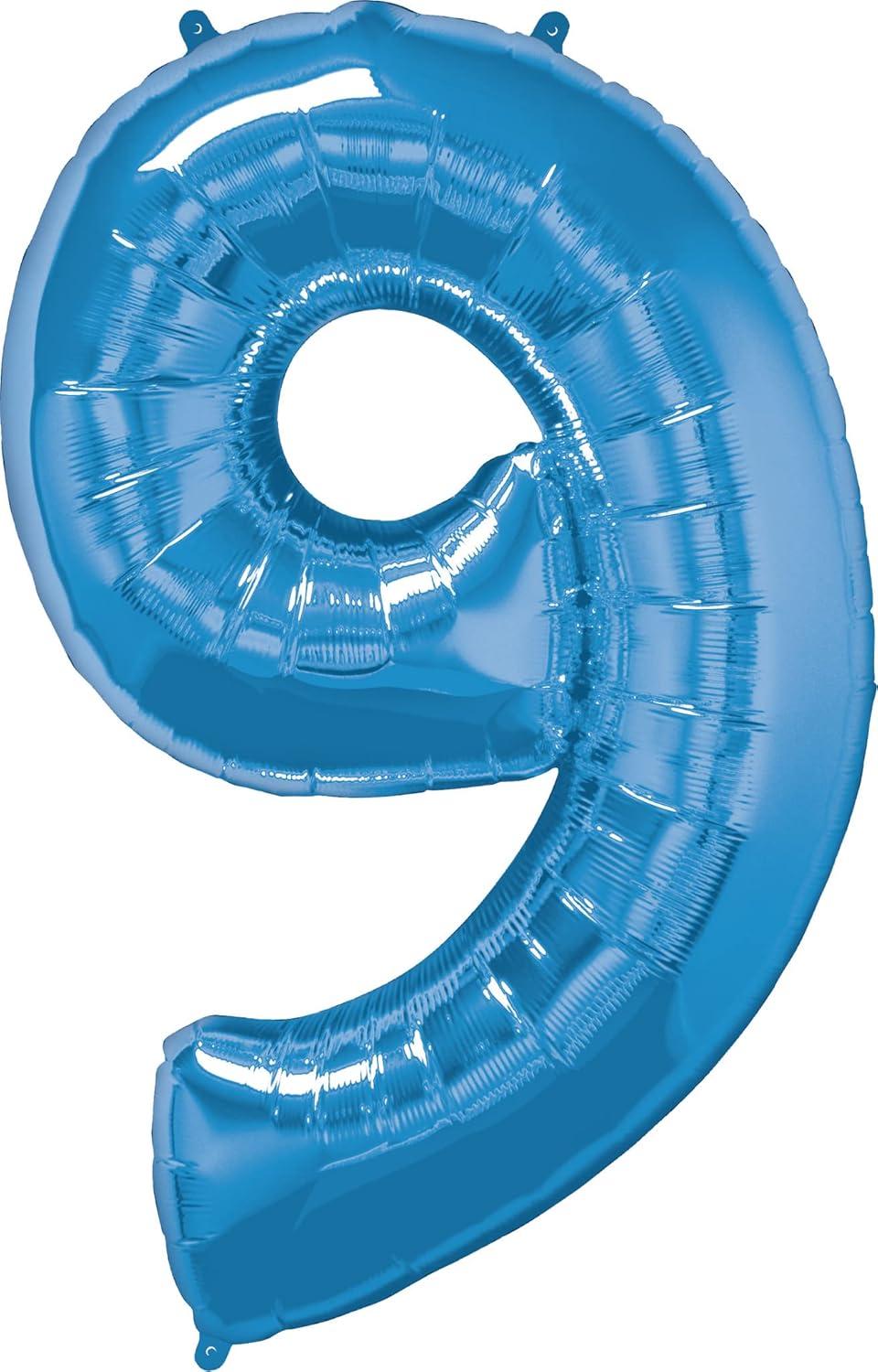 imageQUALATEX 34quot NUMBER EIGHT SAPPHIRE BLUE BALLOONBlue
