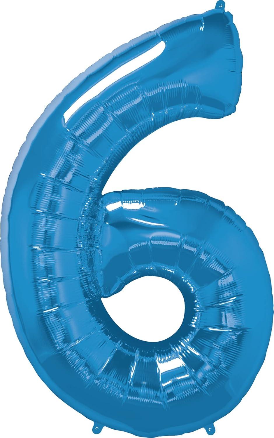 imageQUALATEX 34quot NUMBER EIGHT SAPPHIRE BLUE BALLOONBlue