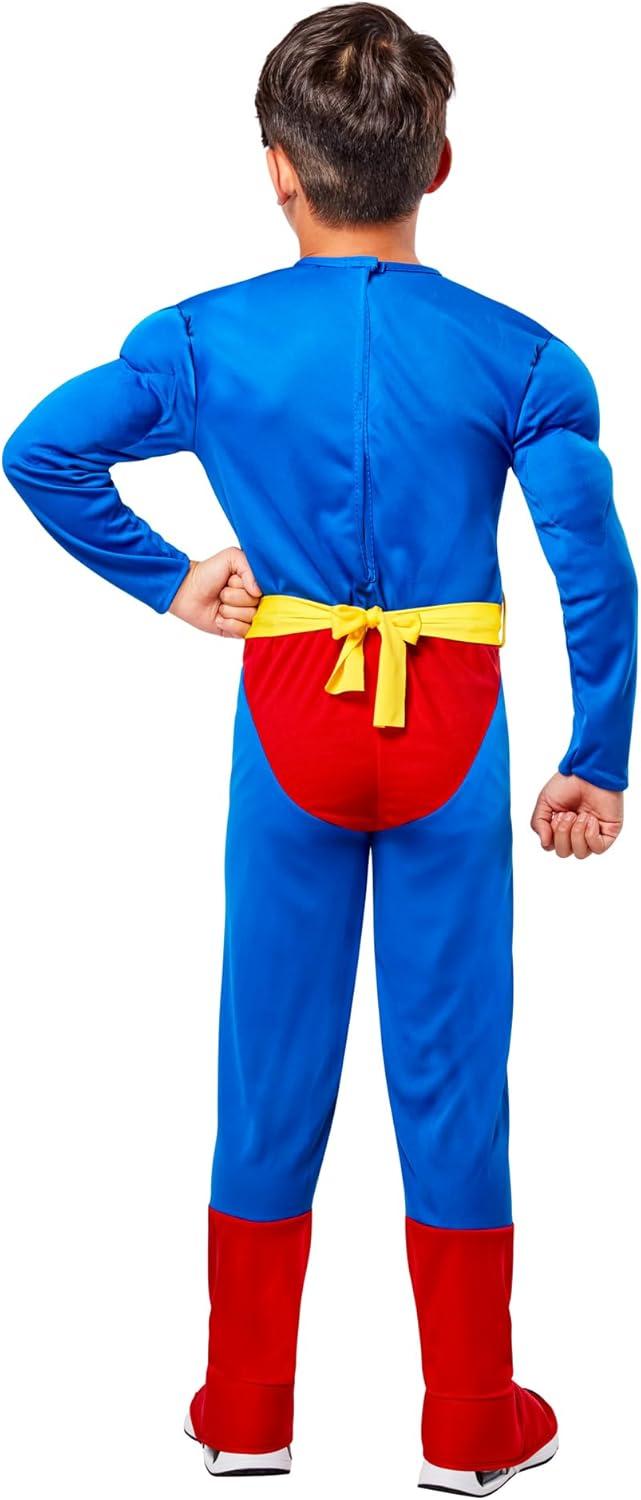 imageRubies DC Comics Superheroes Superman Costume for Kids Boys MediumLarge