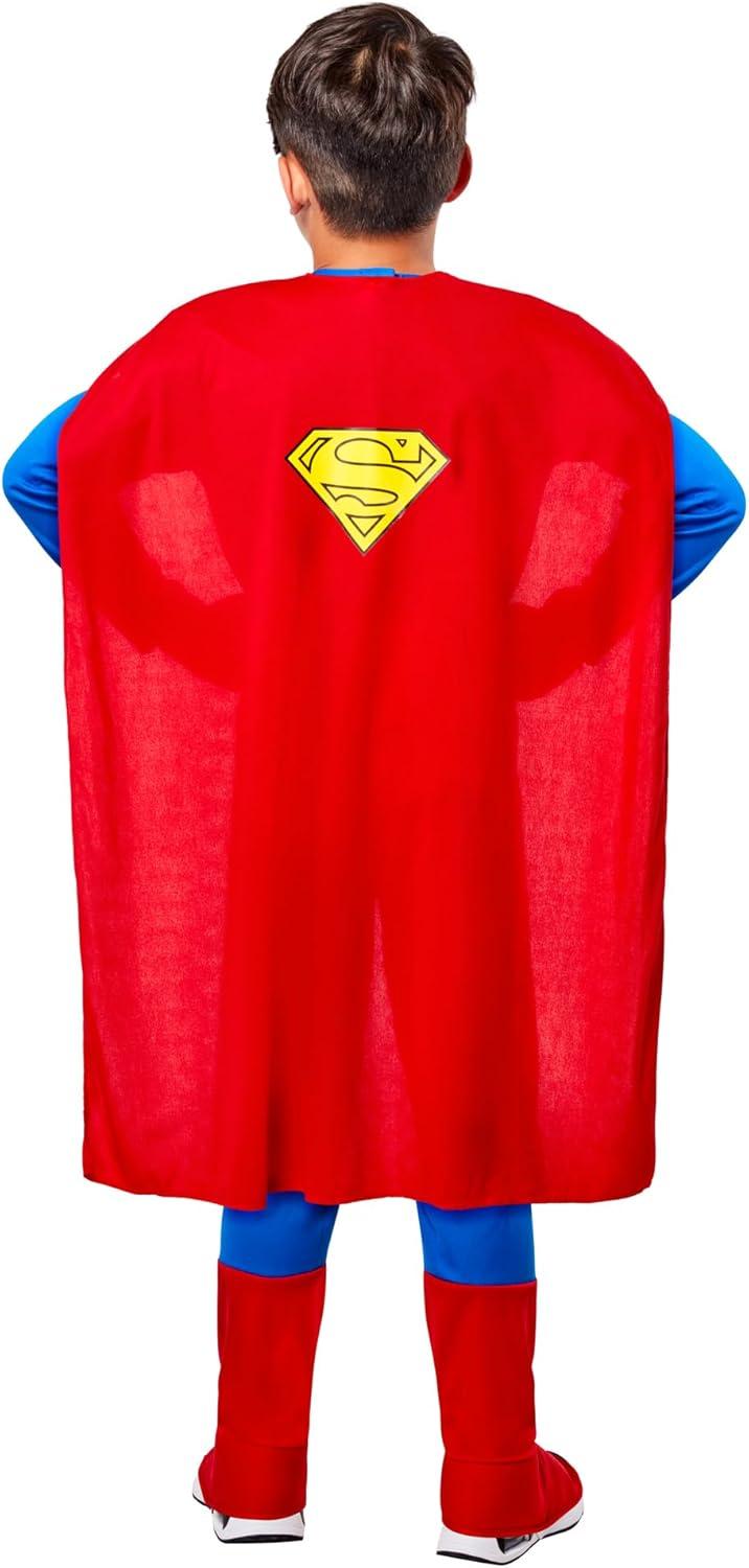 imageRubies DC Comics Superheroes Superman Costume for Kids Boys MediumLarge