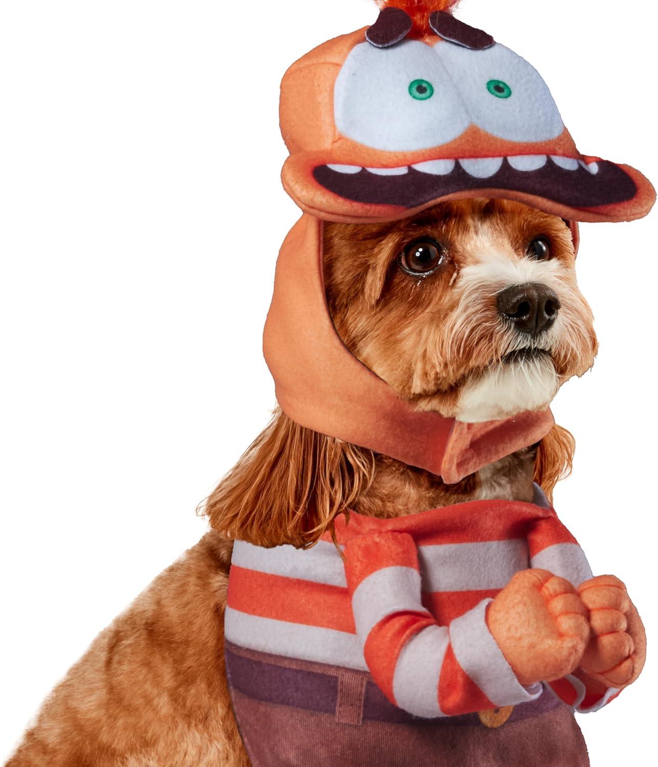 imageRubies Disney Inside Out Anxiety Pet Costume for For Dogs or Cats SmallOrange