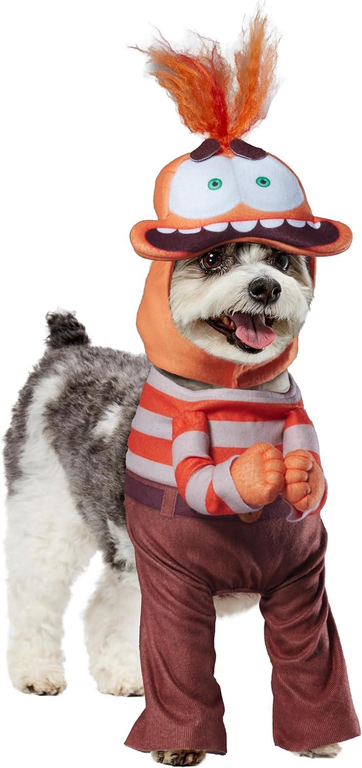 imageRubies Disney Inside Out Anxiety Pet Costume for For Dogs or Cats SmallOrange