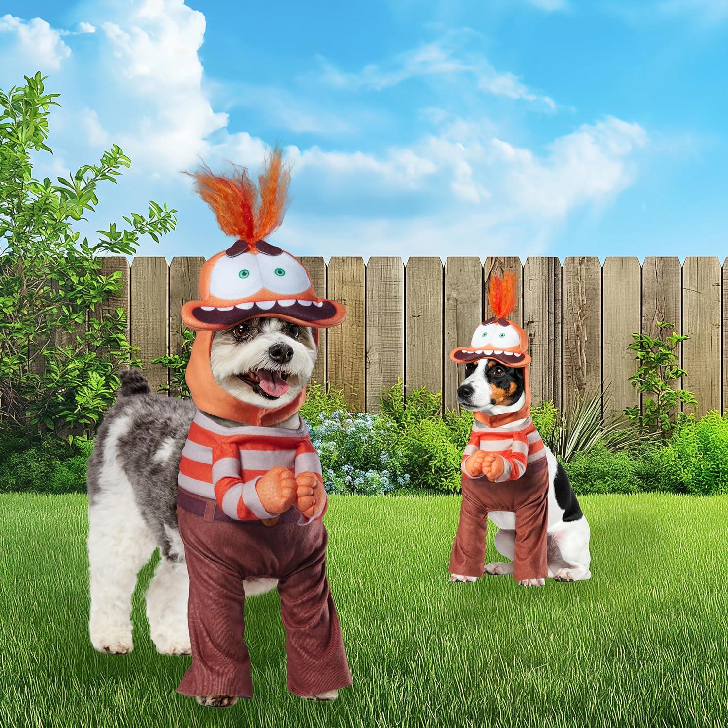 imageRubies Disney Inside Out Anxiety Pet Costume for For Dogs or Cats SmallOrange