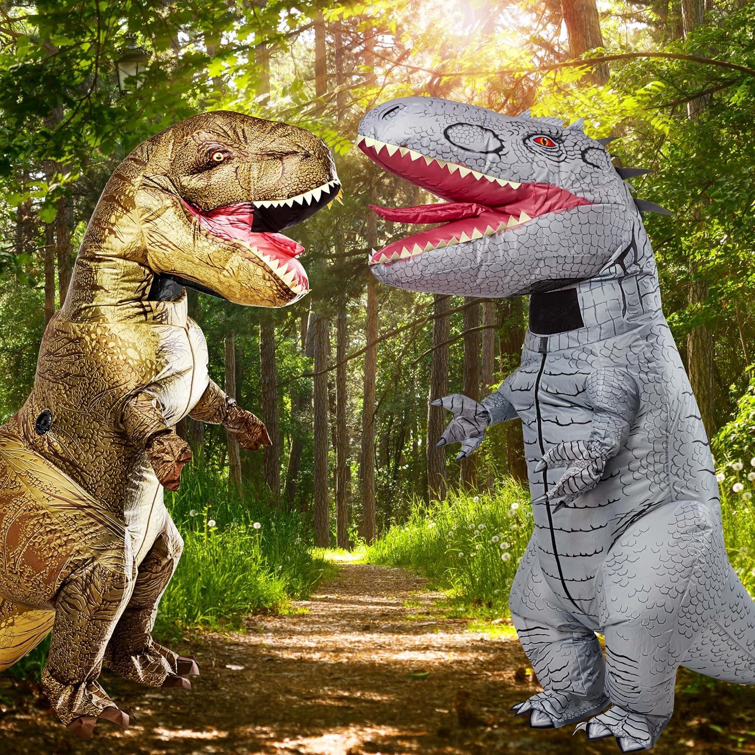 imageRubies Fun Inflatable Indominus Rex Kids Inflatable Costume with Battery Powered Fan One Size