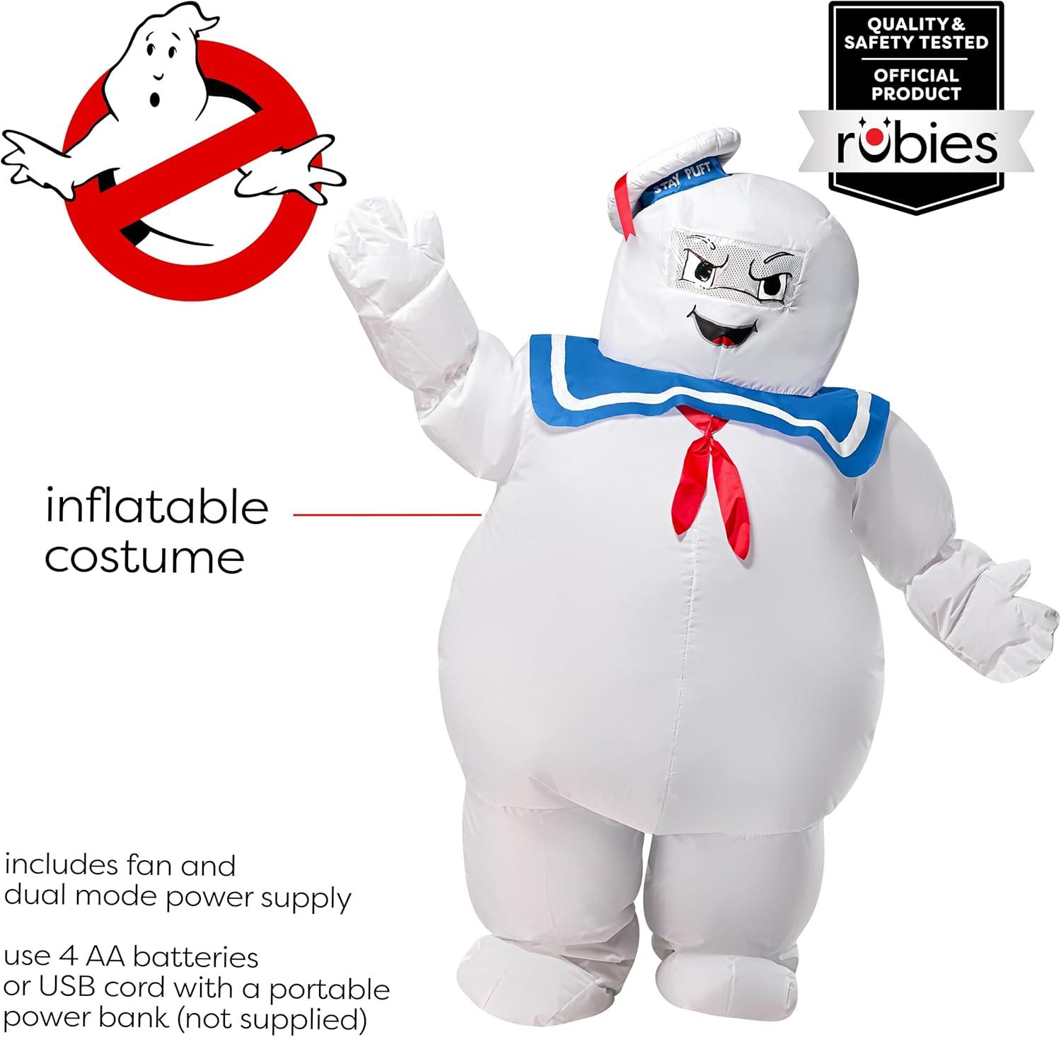 imageRubies Ghostbusters StayPuft Marshmallow Man CostumeStaypuft Marshmallow Man Inflatable Costume