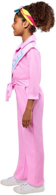 imageRubies Girls Barbie Movie President Barbie Costume Jumpsuit with Headband and Sash