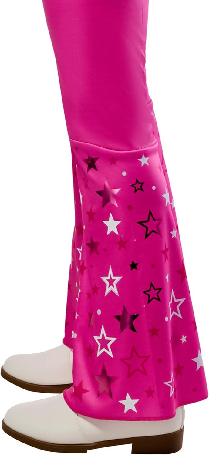 imageRubies Girls Barbie Movie Western Barbie Kids Costume Top with Flared Pants and Scarf