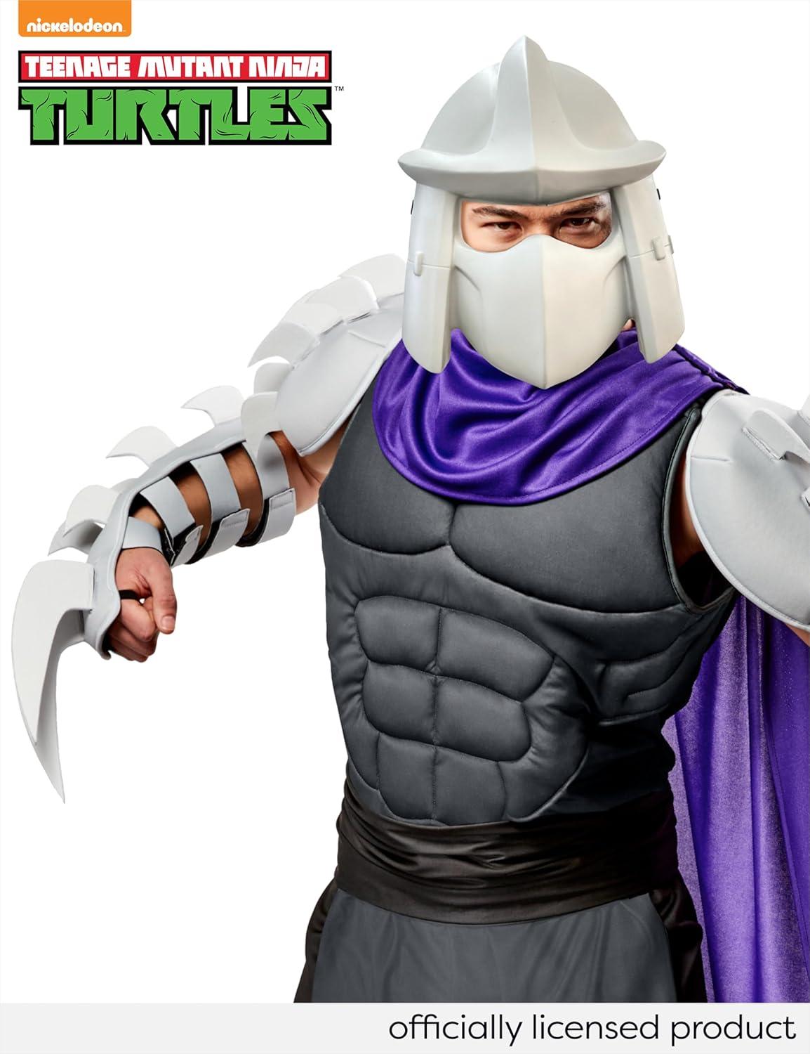 imageRubies Mens Teenage Mutant Ninja Turtles Deluxe Shredder Costume with Cape and MaskAs Shown
