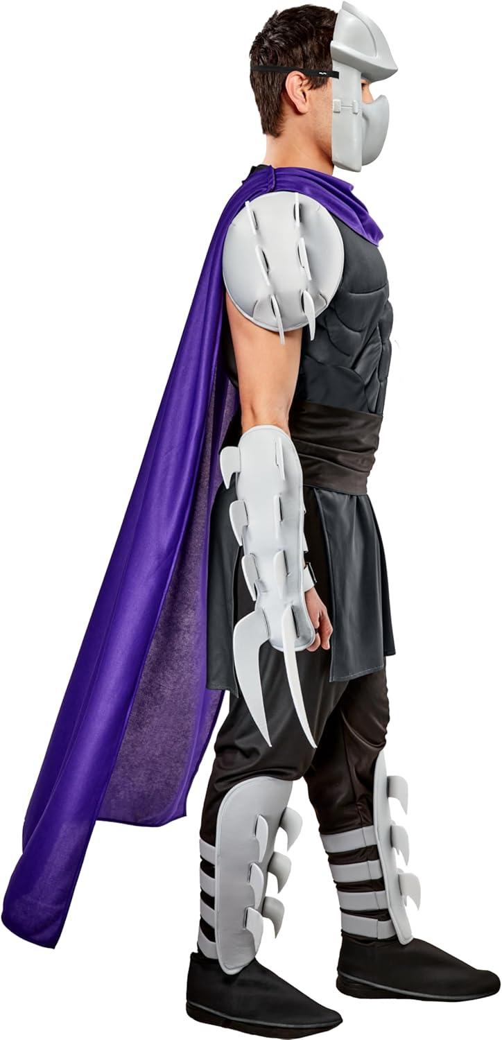 imageRubies Mens Teenage Mutant Ninja Turtles Deluxe Shredder Costume with Cape and MaskAs Shown