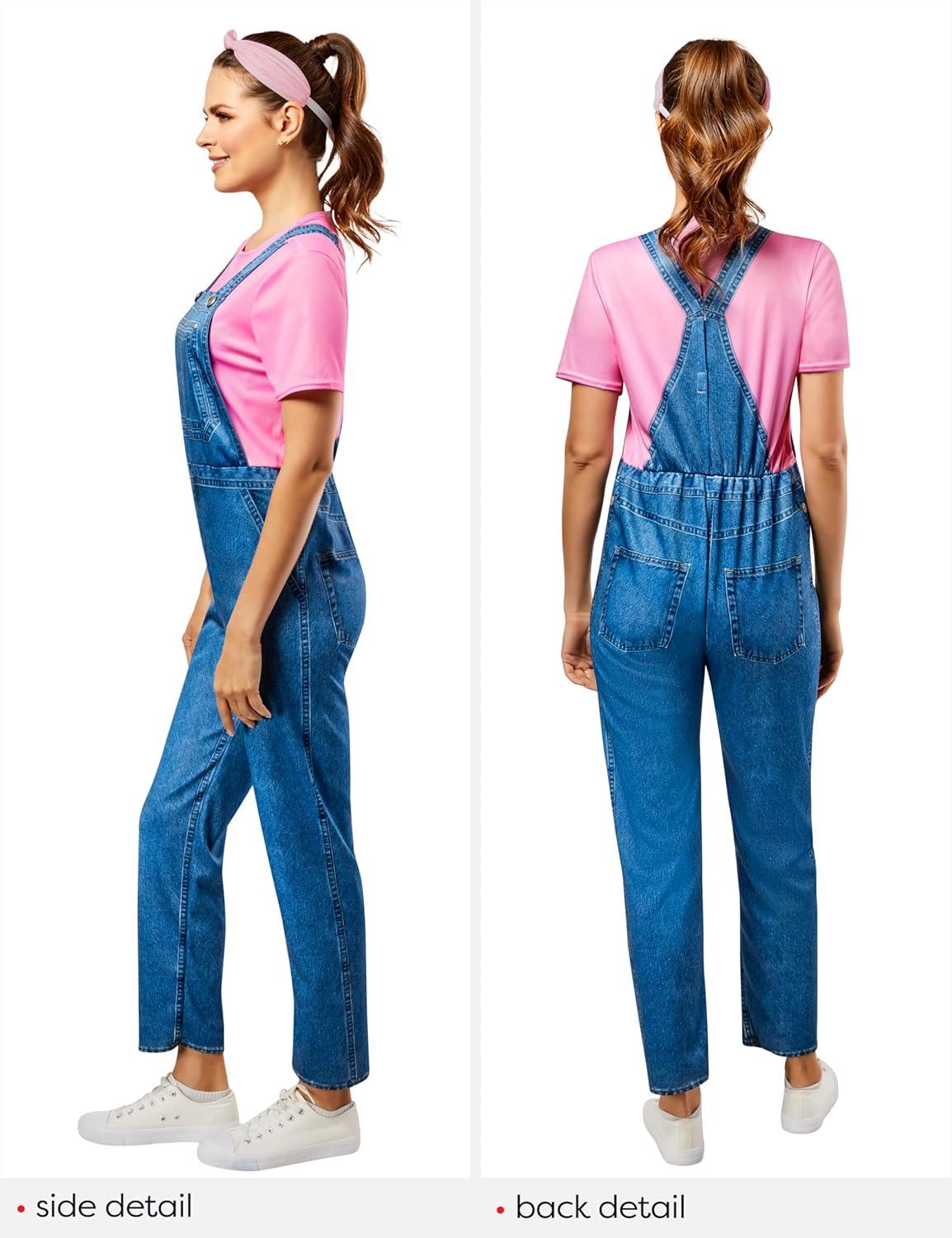 imageRubies Ms Rachel Costume Jumpsuit with Headband for Adult Women for Themed Parties and Halloween