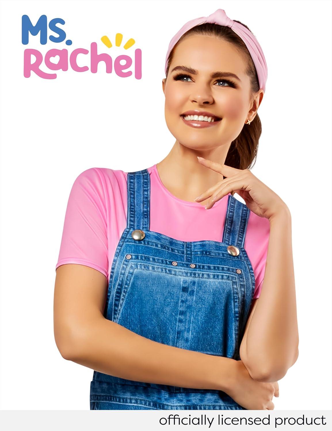 imageRubies Ms Rachel Costume Jumpsuit with Headband for Adult Women for Themed Parties and Halloween