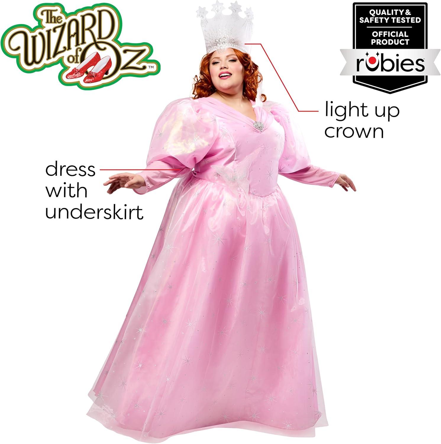 imageRubies The Wizard of Oz Glinda Costume for Adults Womens