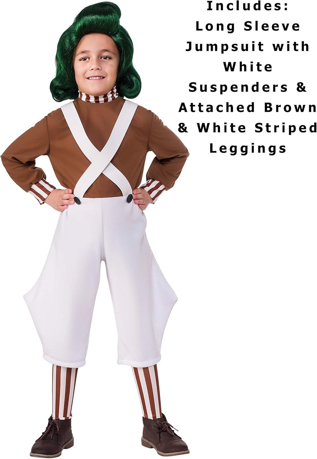 imageRubies Willy Wonka ampamp The Chocolate Factory Oompa Loompa Value CostumeAs Shown