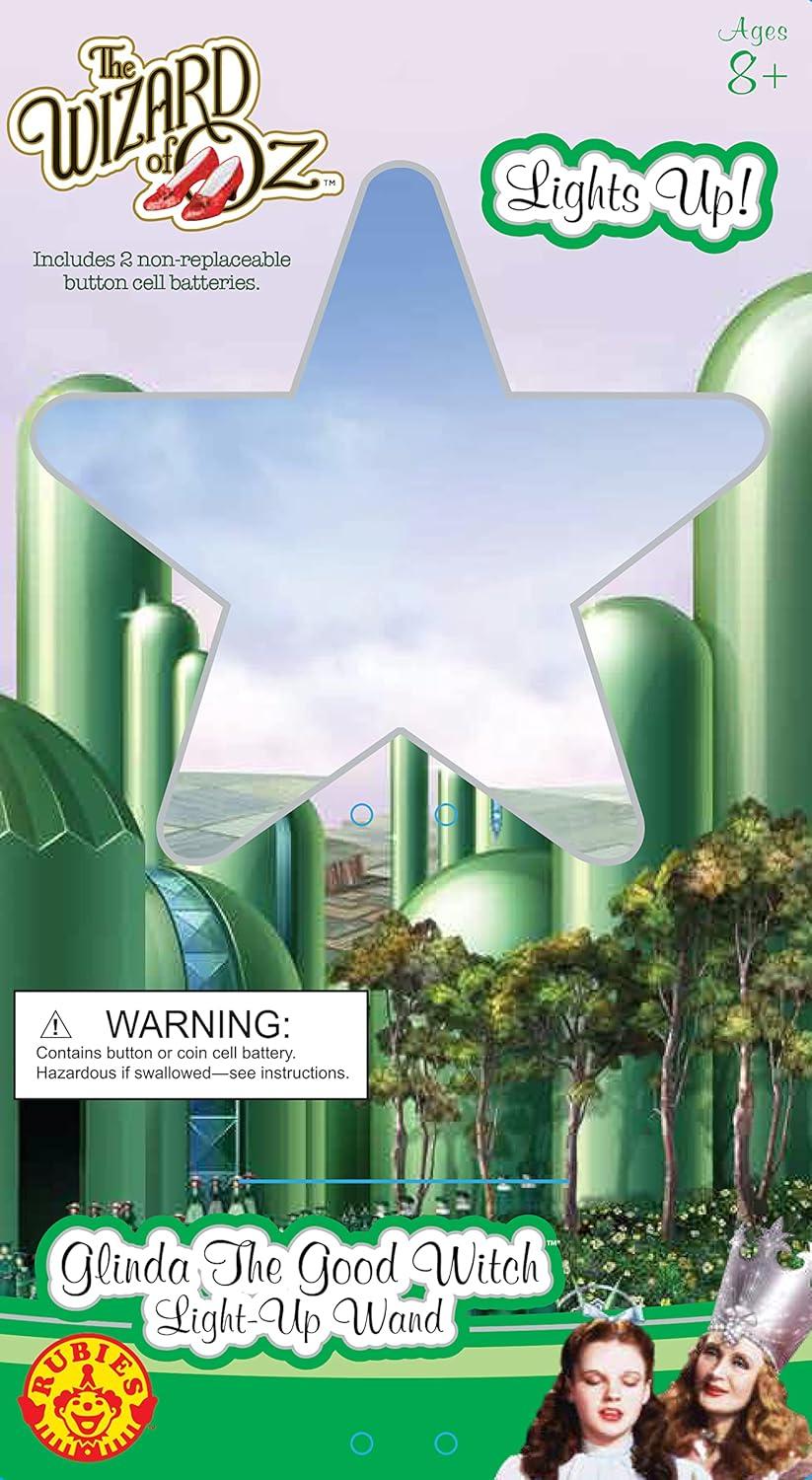 imageRubies Wizard of Oz Glinda the Good Witch Light Up Wand for Adults Womens One SIze