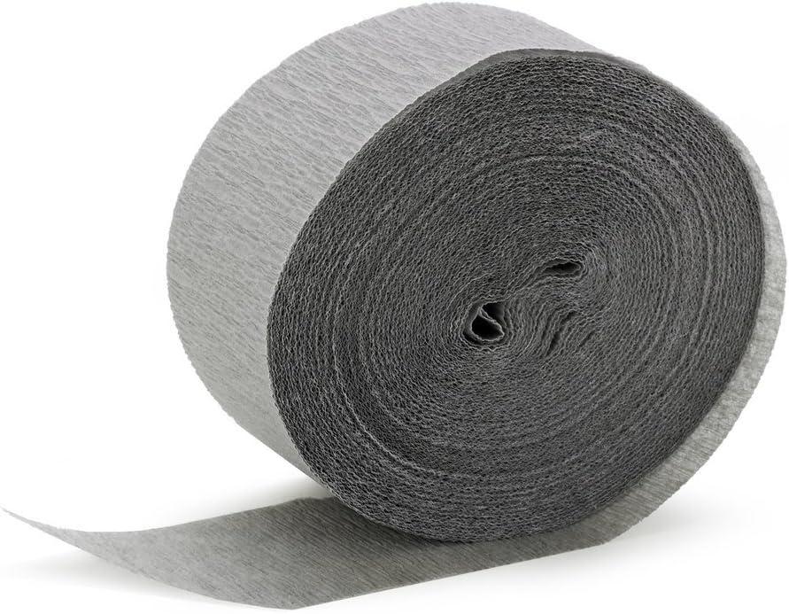 imageSilver Shrink Wrapped Crepe Paper Roll  81 1 Count  Great for Stunning DIY Crafts Party Decor and MoreMulti Color