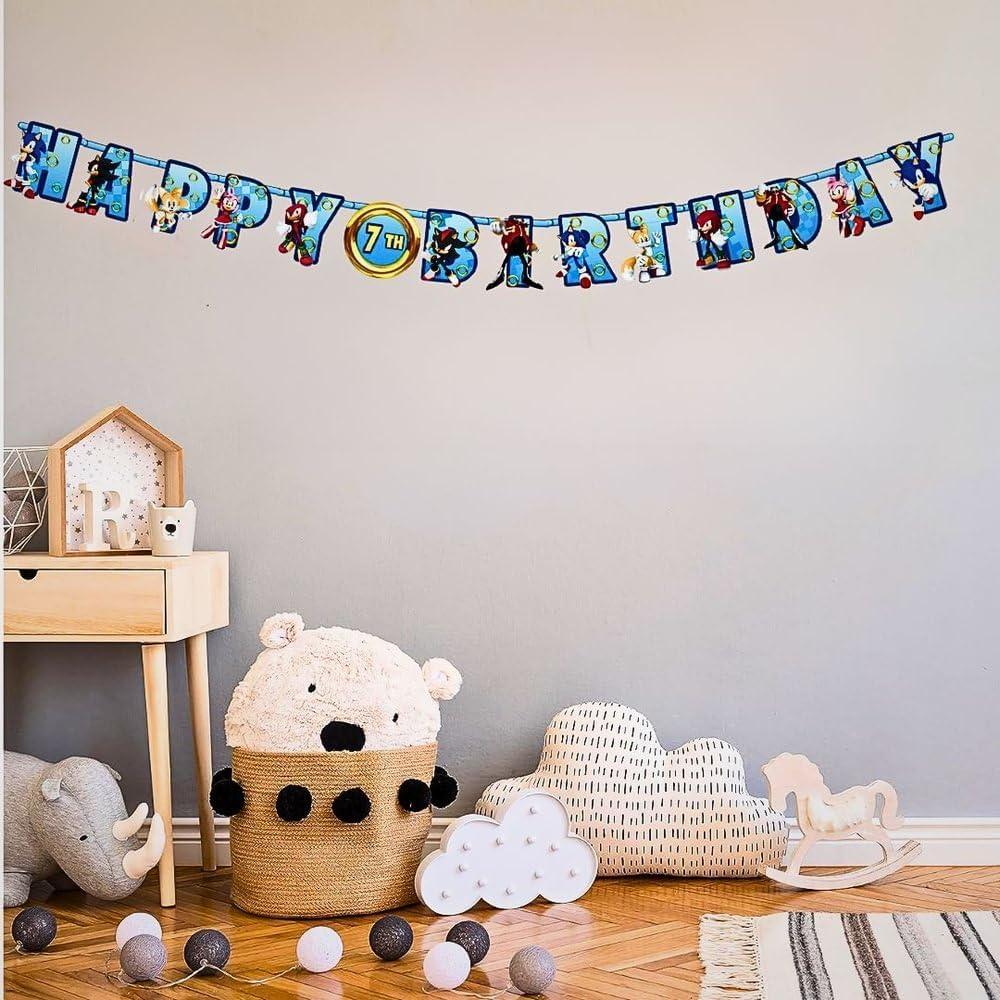 imageSonic Jumbo Add An Age Banner 105 x 10quot Vibrant Multicolor Customizable Party Banner Perfect for Themed Events ampamp Celebrations 1 Pc