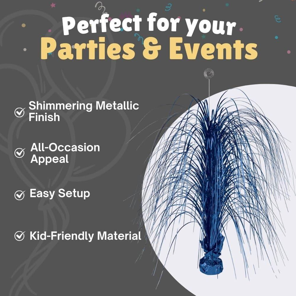 imageStunning Apple Red Foil Spray Centerpiece  28quot 1 Pc  EyeCatching ampamp Versatile Decor  Perfect For Any EventMulticolor