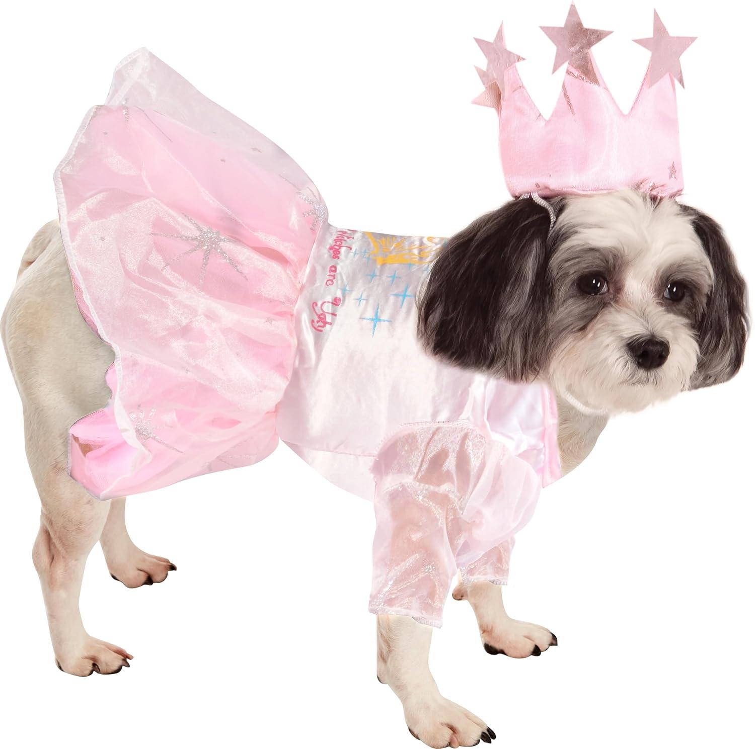 imageThe Wizard of Oz Glinda Pet Costume for for Dogs or Cats by Rubies Large