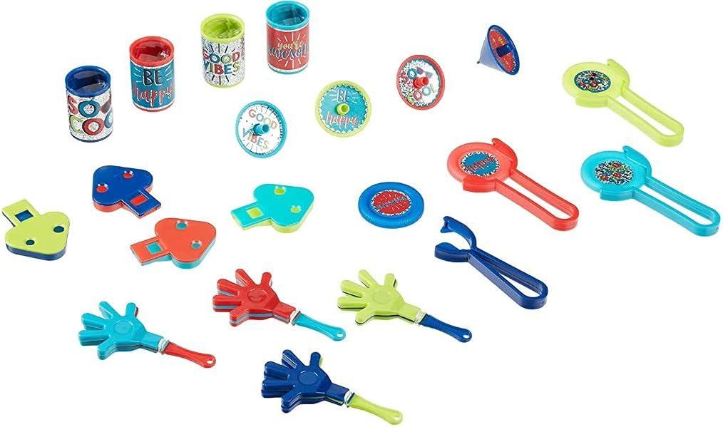 imageUnicorn Super Mega Mix Value Pack Favors 22quot x 925quot 100 Piece Assorted Plastic Party Favors Perfect Party Favor for All OccasionsSo Cool