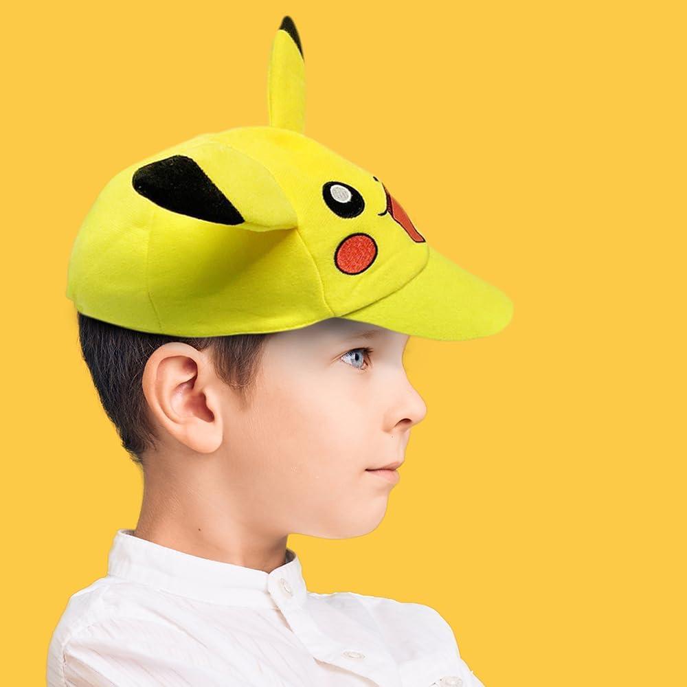 imageYellow Pokemon Deluxe Hat 95quot x 7quot 1 Count Vibrant ampamp Iconic Pikachu Design Durable Fabric Perfect For Themed Parties ampamp Events