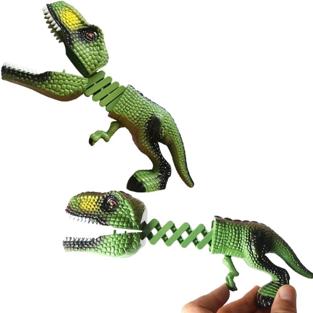 imageamscan Dinosaur Plastic Grabber 78quot Assorted Colors 1 Pc