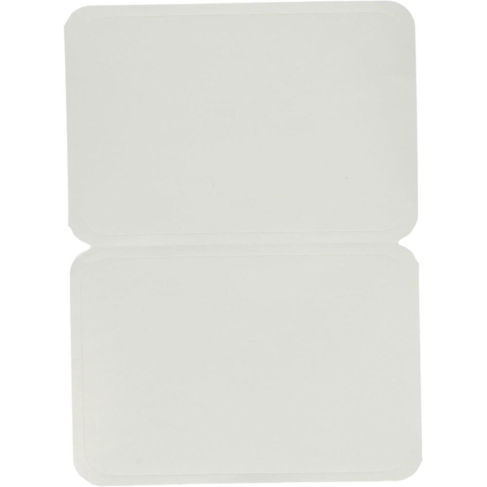 imageAmscan Plain White Name Tags Party Favor 100ct