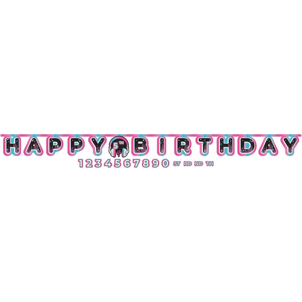imageBluey Multicolor Jumbo Add An Age Paper Letter Banner 10quot x 105 Pack Of 1 Perfect For Birthday Parties ampamp CelebrationsInternet Famous