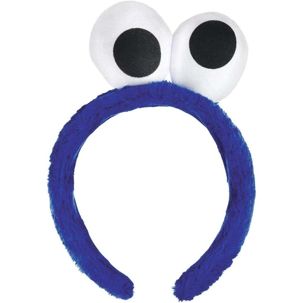 imageEveryday Sesame Street Deluxe Blue Fabric Headband 12 mos  7quot x 5quot 1 Count  Perfect Party Wear ampamp Celebration Essential