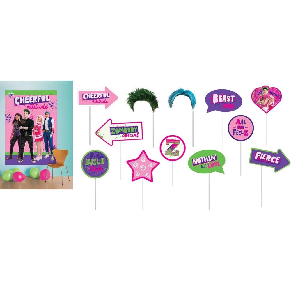 imageExciting Bluey Scene Setter with Props  Pack of 16  Multicolor Paper Decorations  Ideal for Unforgettable Parties Events ampamp CelebrationsZombies 3