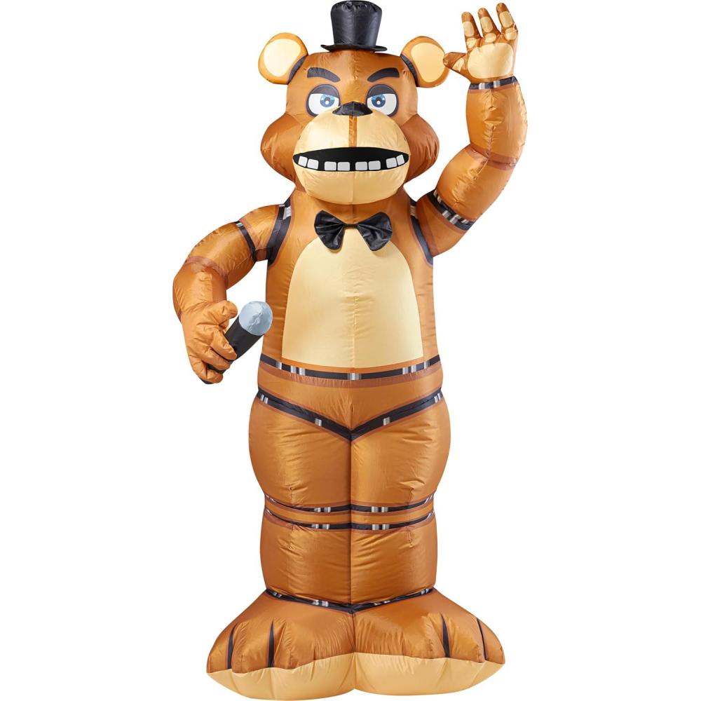 imageFive Nights at Freddys Freddy Fazbear Lawn Inflatable by Rubies 14 feet