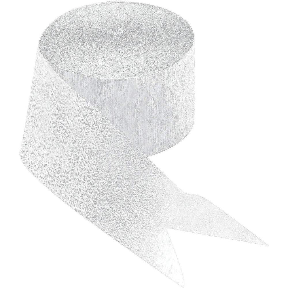 imageFun Express  White Streamers 811rl for Party  Party Decor  Hanging Decor  Streamers  Party  1 Piece