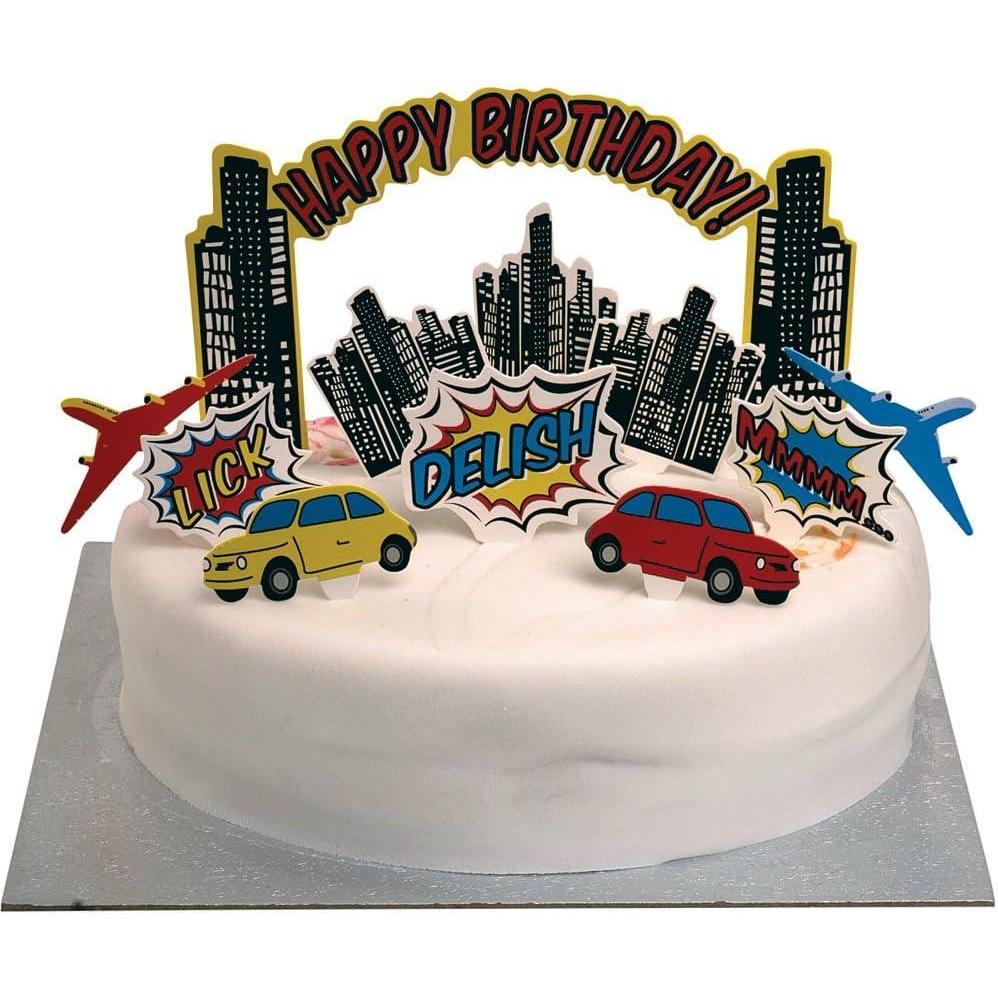 imageGinger Ray Bunting  Pop Art Superhero Party Banner DecorationCake Topper