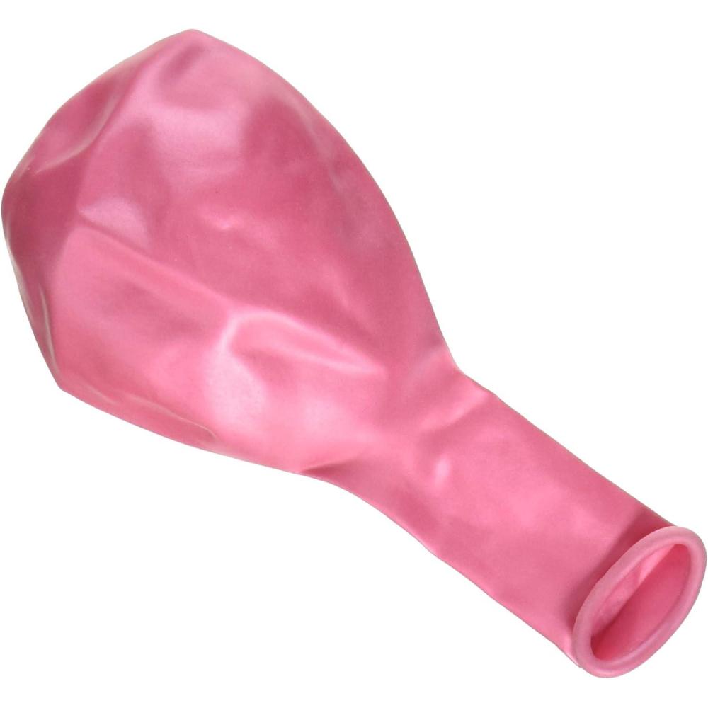 imageGold Pearlized Latex Balloons 12quot Pack Of 100 Stunning ampamp LongLasting For Parties Events ampamp CelebrationsNew Pink