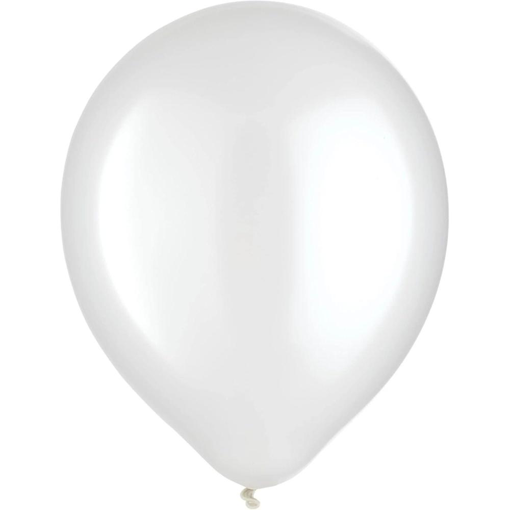 imageGold Pearlized Latex Balloons 12quot Pack Of 100 Stunning ampamp LongLasting For Parties Events ampamp CelebrationsWhite