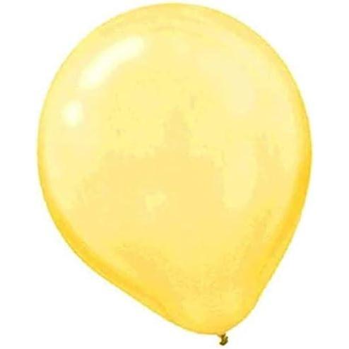 imageGold Pearlized Latex Balloons 12quot Pack Of 100 Stunning ampamp LongLasting For Parties Events ampamp CelebrationsYellow Sunshine