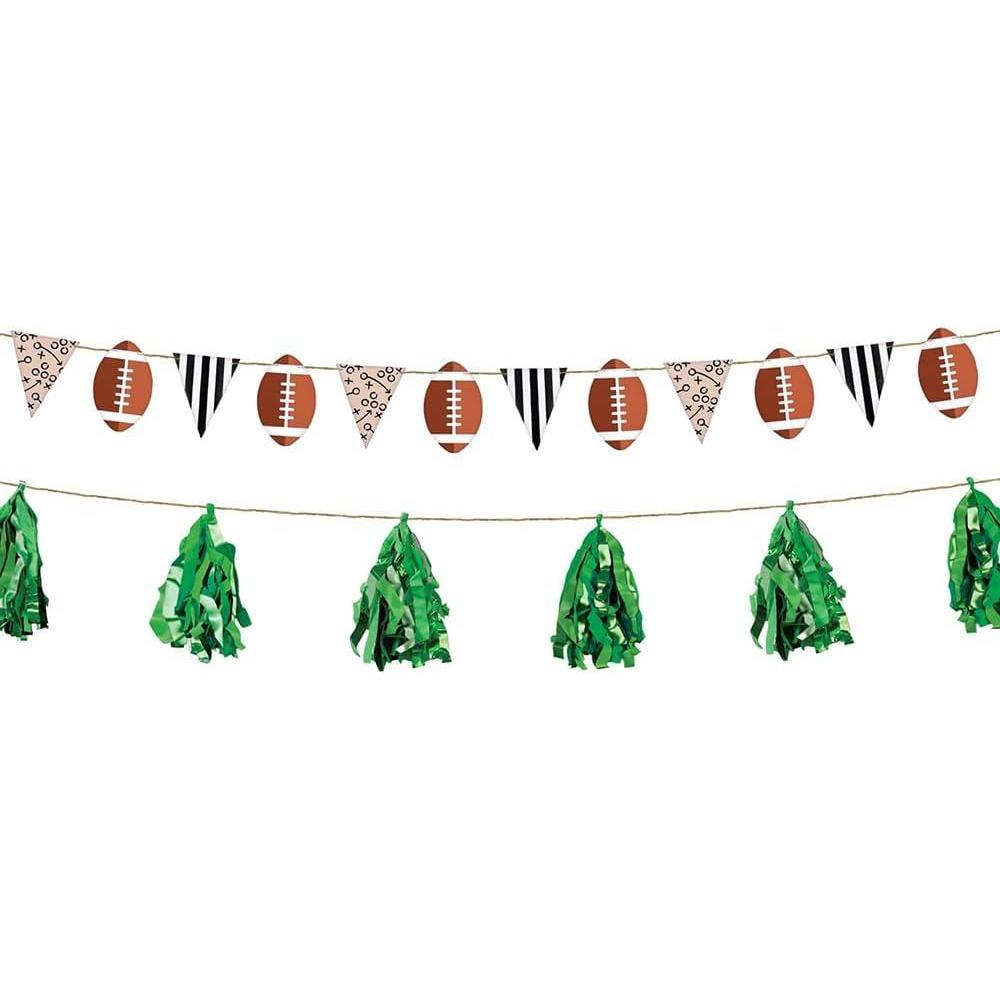 imageMulticolor Ready Set Football Banner Kit  72quot 1 Set  Ideal for Game Day Decorations ampamp Parties