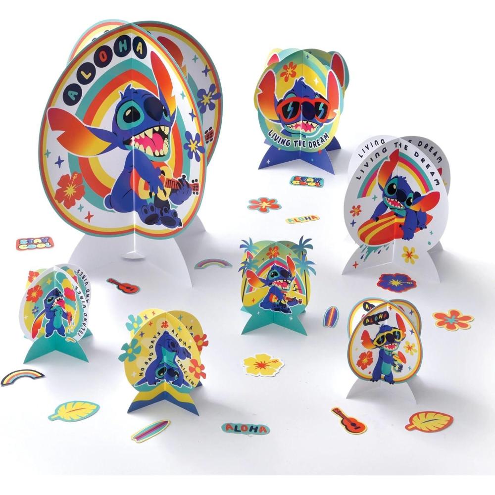 imageMulticolor Stitch Table Centerpiece Kit  43quot  125quot 1 Set  Ideal for DIY Decor Projects ampamp Craft Enthusiasts